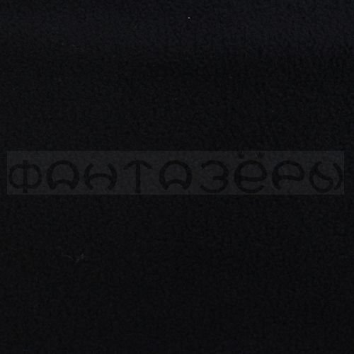 Трикотаж Флис, 50*56 см, черный