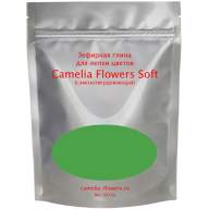 Зефирная полимерная глина Camelia Flowers Soft, 100 гр., изумрудная - Зефирная полимерная глина Camelia Flowers Soft, 100 гр., изумрудная