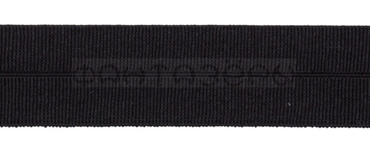Лента эластичная 8 мм  2,5 м, №039 черный
