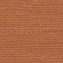 Кардсток с текстурой льна 30,5*30,5см, цвет ржавый