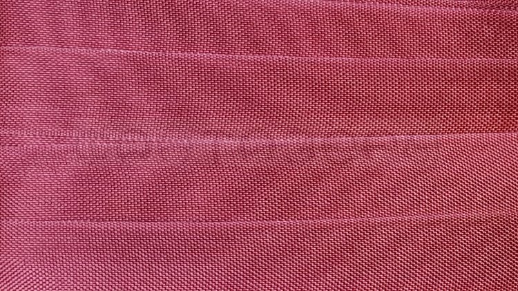Лента-шебби 13 мм., уп. - 2 м. #165 темный пурпурно-красный