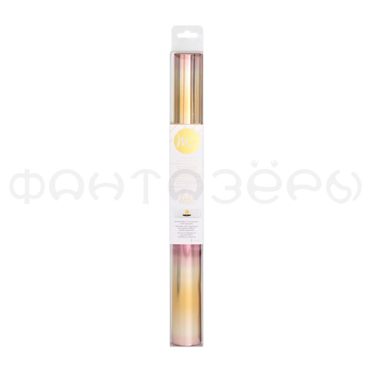 Тонерочувствительная фольга от Heidi Swapp  для MINC - Ombre Pink Gold - 31.12х152.4 см