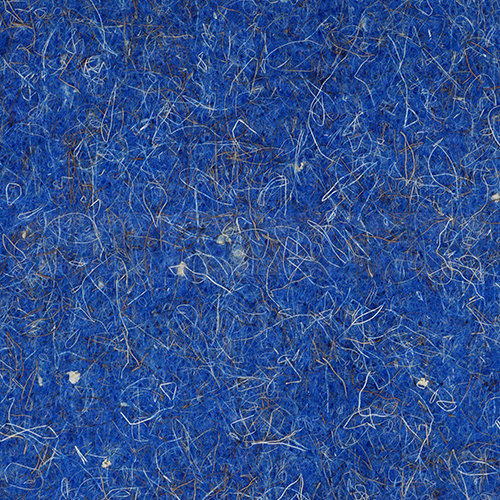 Войлок листовой, 50х50 см, 3мм "50% шерсть, 50% п/э, синий