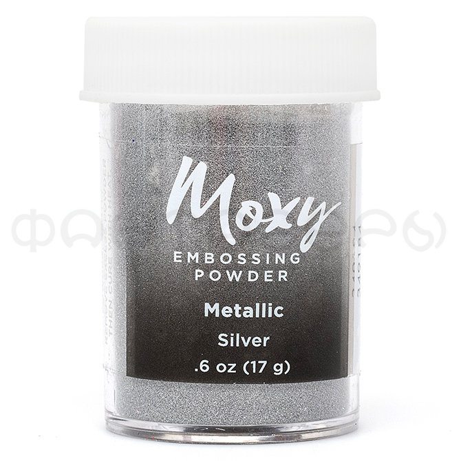 Пудра для эмбоссинга металлик «Silver» от American Crafts - MOXY