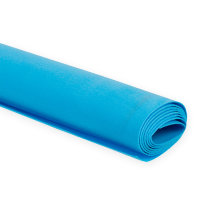 Пластичная замша (фоамиран иранский) 1 мм.  60 x 70 см ± 3 см. #22 Тёмно-голубой