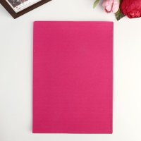 Бумага бархатная на клеевой основе пл. 150 гр "Светло-розовый" формат А4