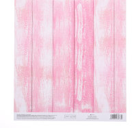 Бумага для скрапбукинга с клеевым слоем «Жизнь в розовом цвете», 20 × 21,5 см, 250 г/м 3665336