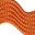 Тесьма отделочная "ЗИГ-ЗАГ" 5 мм., уп.- 3 м., #047 оранжевый