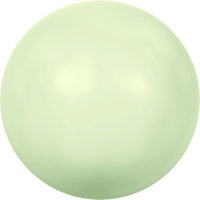 Бусины стеклянные "Сваровски"  кристалл под жемчуг  8 мм  10 шт., нежно-салатовый (green 967)