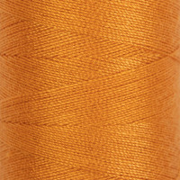 Нитки швейные 100%п/э №40/2, 365м #144 оранжевый