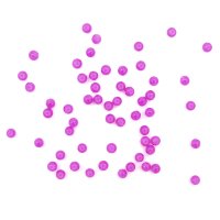 Бусины стеклянные Candy 4мм, 100(+/5)шт/упак, Астра (2 нежно-розовый)