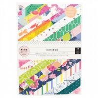 Набор бумаги для скрапбукинга Pink Paislee - Коллекция «Horizon» - 15х20 см