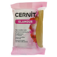 Пластика "Cernit "GLAMOUR" перламутровый 56-62гр. (055 золото антик)