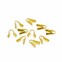 Протектор для защиты тросика, 2 мм, 10шт/упак, Astra&Craft (яркое золото)