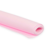 Пластичная замша (фоамиран иранский) 1 мм.  60 x 70 см ± 3 см. #13 Светло-розовый
