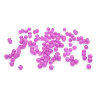 Бусины стеклянные Candy 3мм, 120(+/5)шт/упак, Астра (2 нежно-розовый)