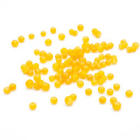 Бусины стеклянные Candy 3мм, 120(+/5)шт/упак, Астра (29 желтый)
