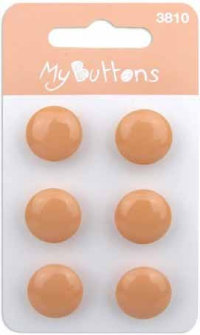 Пуговицы "My Buttons" "Melon Rounds", 6шт.