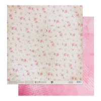 Бумага для скрапбукинга «Цветочная скатерть», 30.5 × 32 см, 180 г/м.