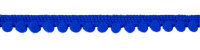 Лента декоративная "Шарики" 10 мм, 1 метр #040 синий