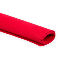 Пластичная замша (фоамиран иранский) 1 мм.  60 x 70 см ± 3 см. #17 Индийский красный