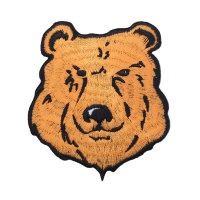 Термоаппликация "Русский медведь" 7,7*6,7см Hobby&Pro
