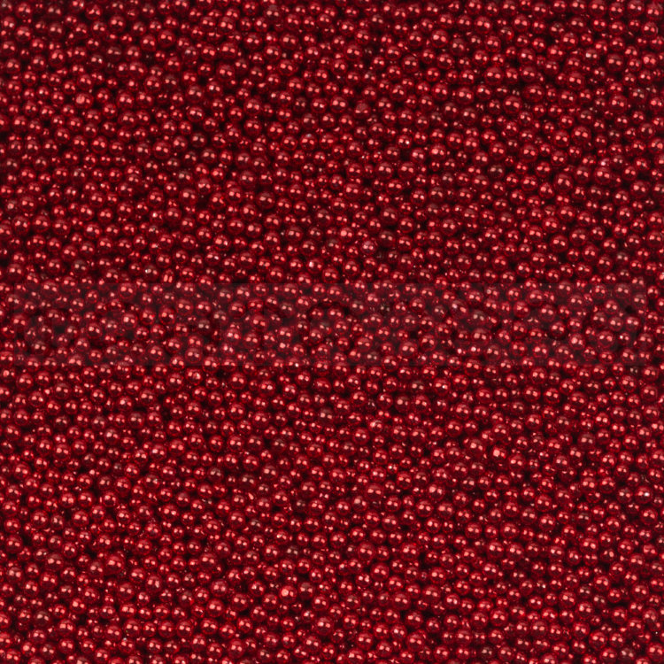 Микробисер "Zlatka" металлизированный 0.6-0.8 мм. 30 г. №13 красный
