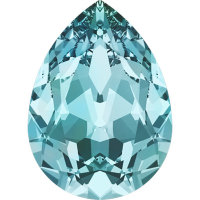 Ювелирный кристалл "Сваровски" 18 х 13 мм, св.бирюзовый (lt.turquoise 263)