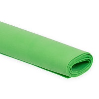 Пластичная замша (фоамиран иранский) 1 мм.  60 x 70 см ± 3 см. #25 Светло-зеленый