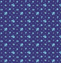 Ткань 100% хлопок, 50*55 см., 145±5 г/кв.м HOLLY HOBBIE BLUE GIRL_25363 NAV1